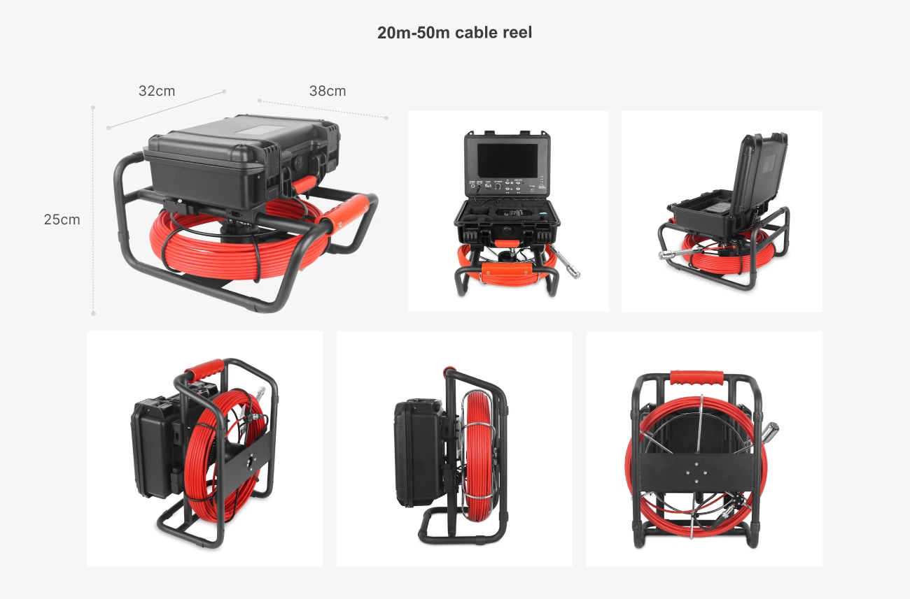 Plumbing Sewer Inspection Camera-Cable Reel Plumbing Sewer Inspection Camera-Cable Reel