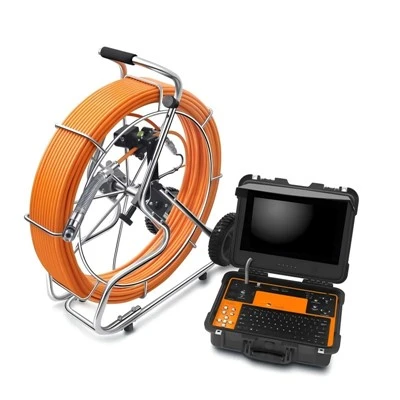 33mm FHD 120m Pan Tilt Rotazzjoni Drenaġġ Push Rod CCTV Kamera b'Funzjoni Manwal Focus